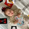 Промо комплект: Визуална стимулация Монтесори + Карти „Моите първи думички“